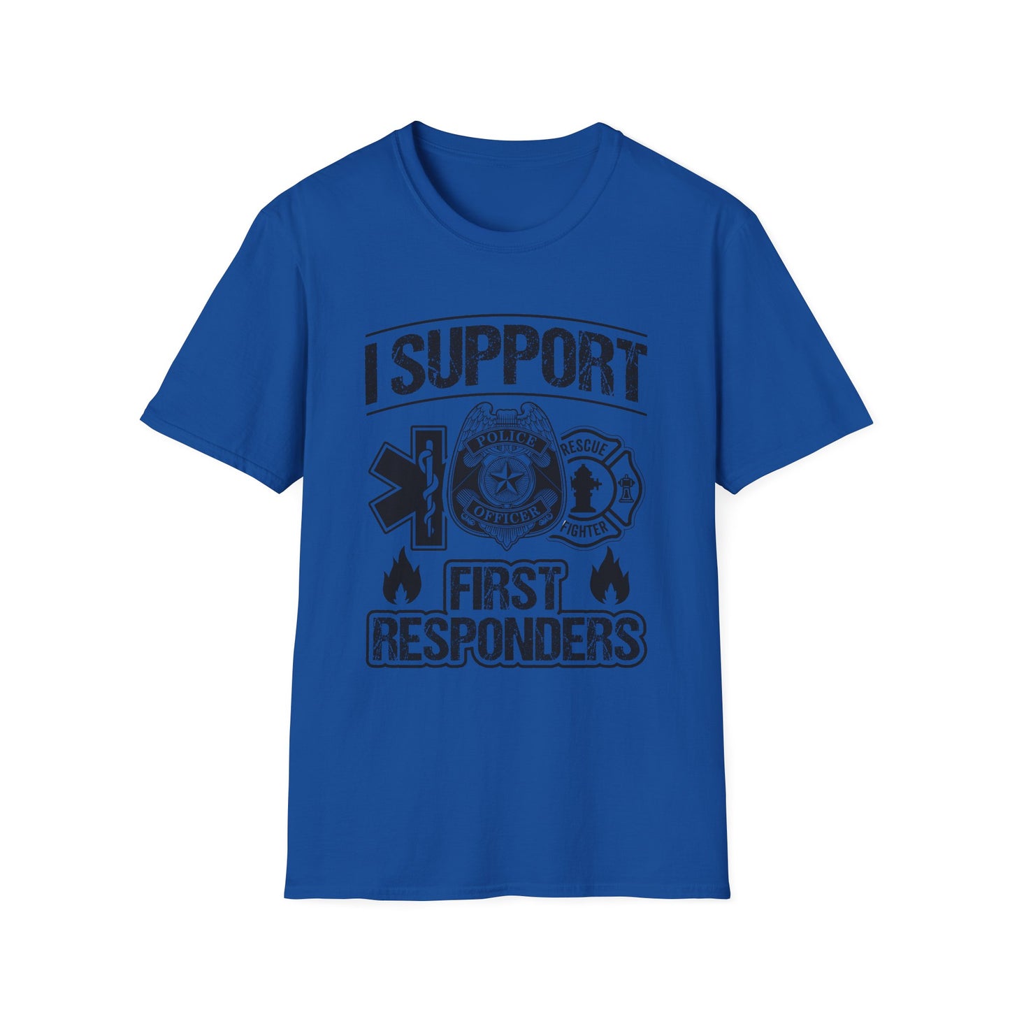 I Support First Responders T-Shirt