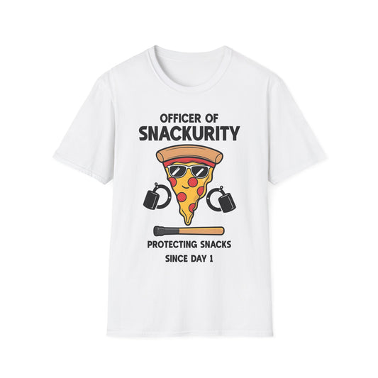 Officer Of Snackurity. Protecting Snacks Since Day 1 T-Shirt