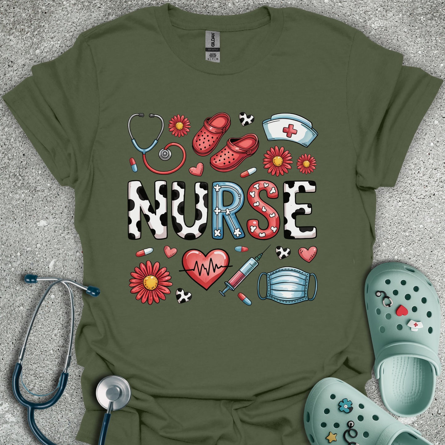 Nurse And Doodles T-Shirt
