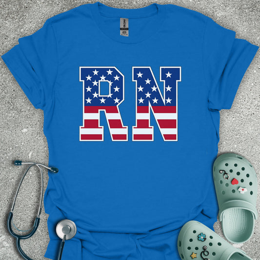 Registered Nurse Patriotic T-Shirt